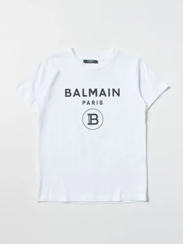 T-shirt Balmain in cotone con logo (102171797)