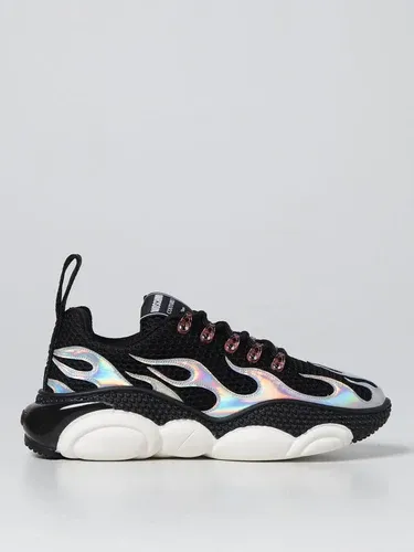 Sneakers Moschino Couture in mesh e fiamme lamè (102171878) Sneakers Moschino Couture in mesh e fiamme lamè (102171878)