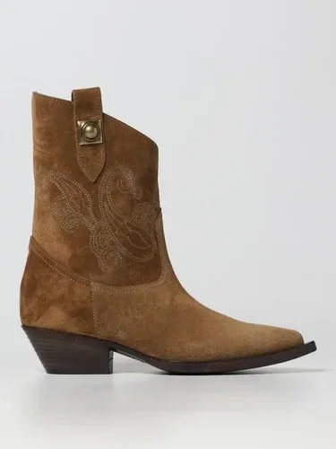 Stivaletto texano Etro in camoscio ricamato (104357768) Stivaletto texano Etro in camoscio ricamato (104357768)