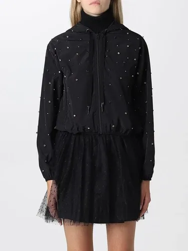 Caban Red Valentino in taffetas con strass (102184246) Caban Red Valentino in taffetas con strass (102184246)