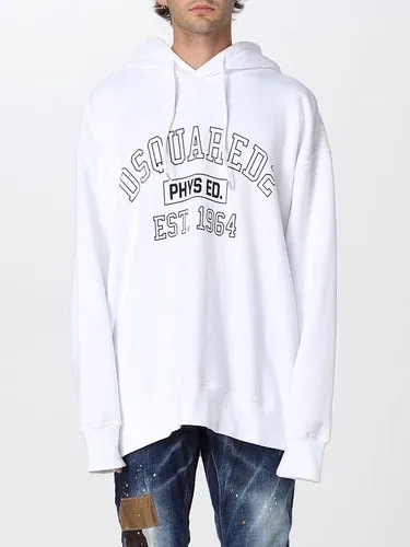 Felpa over Dsquared2 con stampa 1964 (102184264)