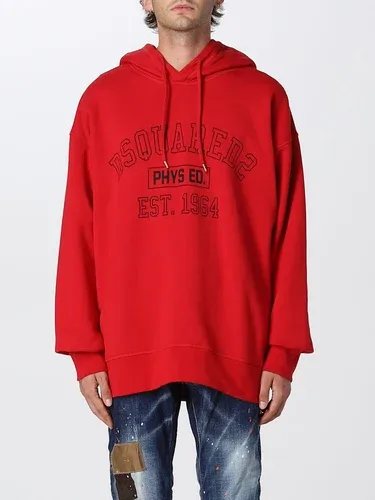 Felpa over Dsquared2 con stampa 1964 (102184265)