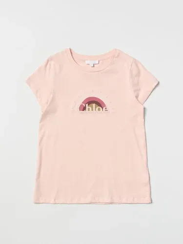 T-shirt Chloé con logo (104357975)