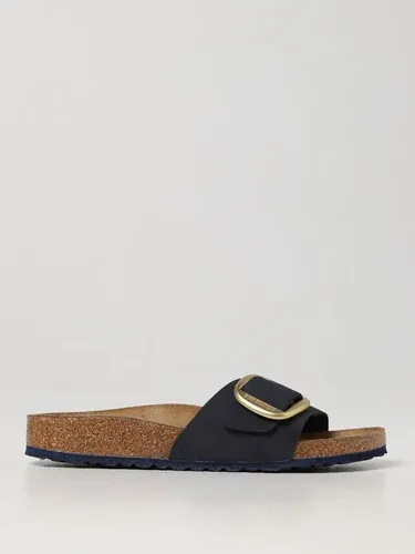 Sandalo Madrid Big Buckle Birkenstock in nabuk (102184419)