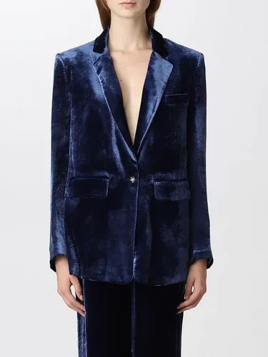 Blazer in velluto di seta e viscosa Etro (102184453)