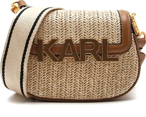 Karl Lagerfeld borsa messenger k/letters woven | con l'aggiunta di pelle (102186974)