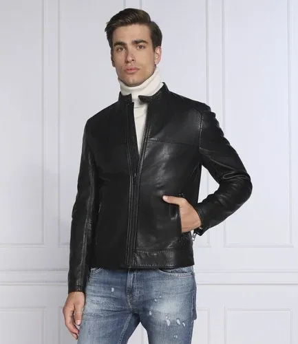 BOSS CASUAL giacca di pelle joset | regular fit (102187324)