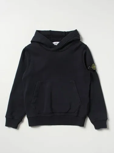 Felpa Stone Island Junior con logo (102198742) Felpa Stone Island Junior con logo (102198742)