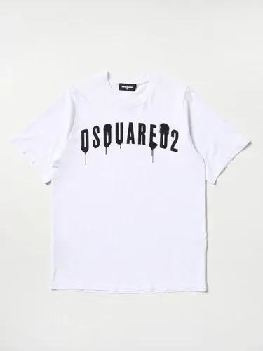 T-shirt Dsquared2 Junior con stampa logo (102198755)