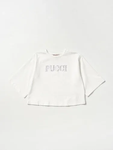 T-shirt Emilio Pucci in cotone con logo (102198767)