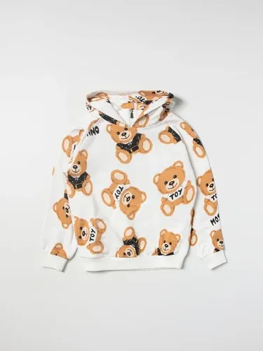 Felpa Moschino Kid con stampa Teddy all-over (102198823)