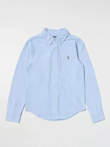 Camicia POLO RALPH LAUREN Bambino colore Azzurro (102198884)