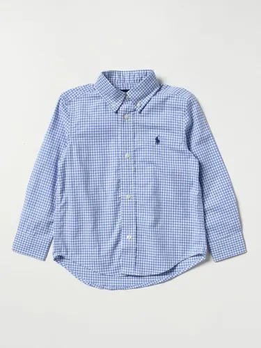 Camicia POLO RALPH LAUREN Bambino colore Azzurro (102198897)