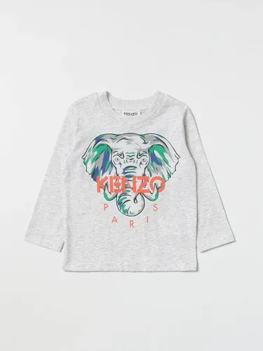 T-shirt Kenzo Junior con logo Elefante Kenzo Paris (102199075)