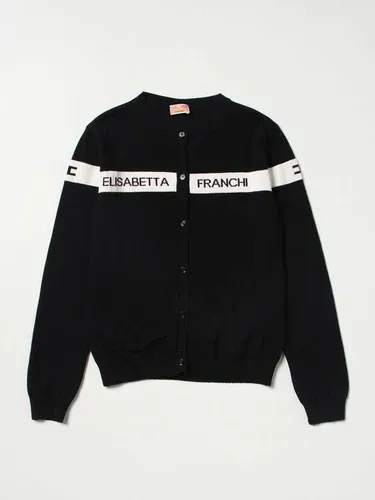 Cardigan Elisabetta Franchi con banda logata (102199078) Cardigan Elisabetta Franchi con banda logata (102199078)