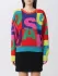 Maglia di lana vergine Dsquared2 con logo all-over (102199093)