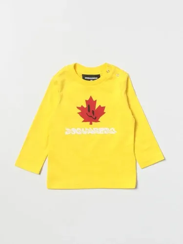T-shirt Dsquared2 Junior con foglia d'acero (102209962) T-shirt Dsquared2 Junior con foglia d'acero (102209962)