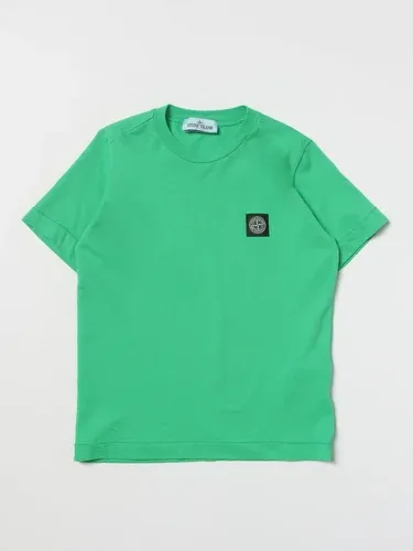 T-shirt basic Stone Island Junior con logo (102210047) T-shirt basic Stone Island Junior con logo (102210047)