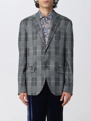 Blazer Etro in jersey Principe di Galles (102210133) Blazer Etro in jersey Principe di Galles (102210133)