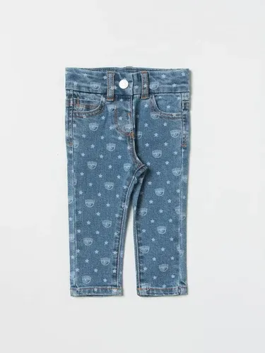 Jeans a 5 tasche Chiara Ferragni con logo all-over (102210215) Jeans a 5 tasche Chiara Ferragni con logo all-over (102210215)