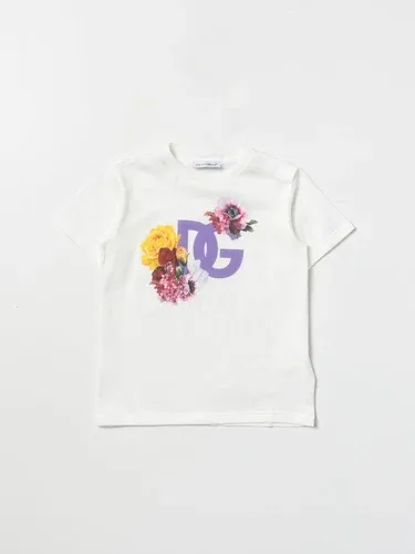 T-shirt Dolce & Gabbana con stampa DG floreale (102210292)