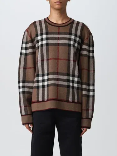 Maglia Burberry di lana Merino check (103387154)