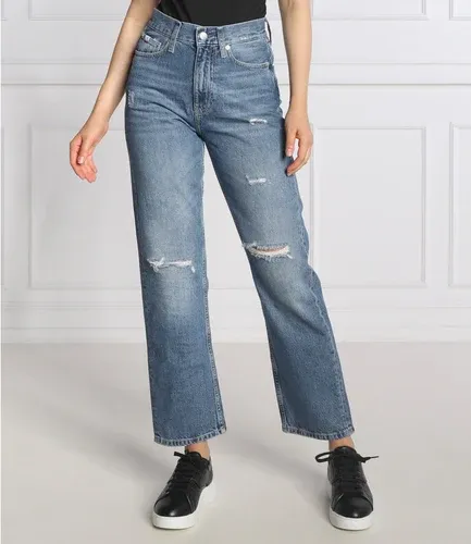 CALVIN KLEIN JEANS jeans | straight fit | high rise (102211059)