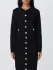 Cardigan Pinko in misto viscosa con logo jacquard (102262389)
