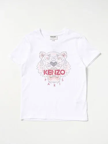 T-shirt Kenzo Junior con logo Tiger Kenzo Paris (102262531)