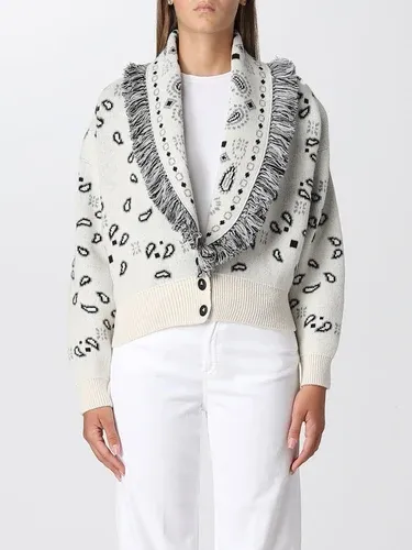 Cardigan ALANUI Donna colore Bianco (102262660)