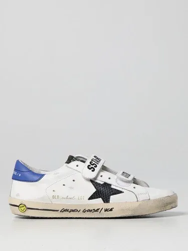 Sneakers Old School Golden Goose in pelle (102262707)