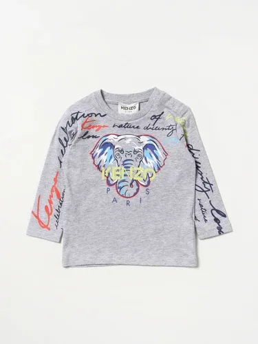 T-shirt Kenzo Junior con logo Elefante Kenzo Paris (102262753)