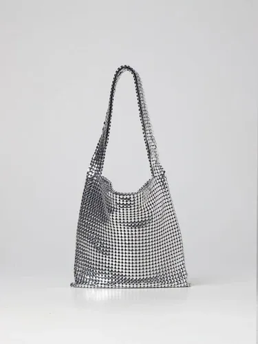 Borsa Pixel Paco Rabanne in mesh di alluminio (102262770)