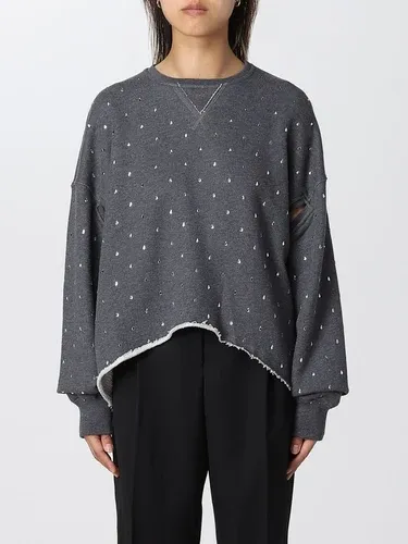 Felpa over N° 21 con gocce di strass (102262785) Felpa over N° 21 con gocce di strass (102262785)