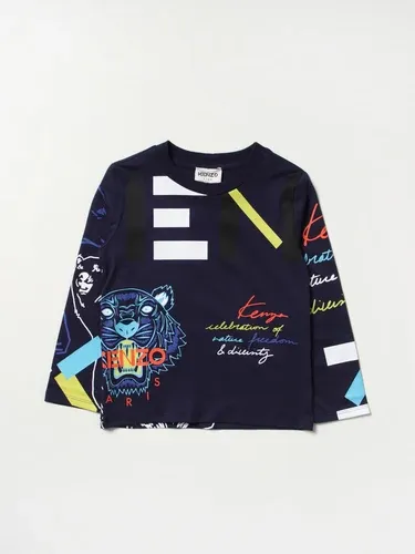 T-shirt Kenzo Junior con stampe grafiche (102262863)