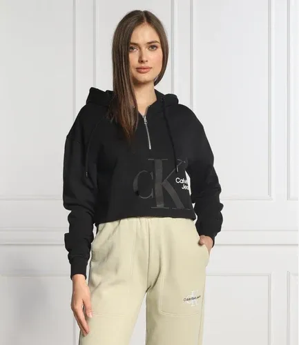 CALVIN KLEIN JEANS felpa | cropped fit (102321948)