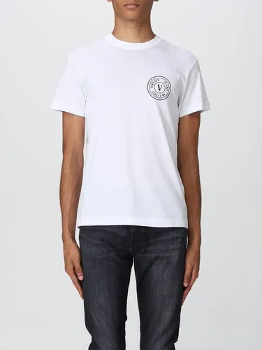 T-shirt Versace Jeans Couture in cotone con logo (105753746)