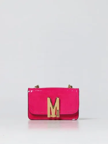 Borsa Mini M Moschino Couture in pelle verniciata (102620139) Borsa Mini M Moschino Couture in pelle verniciata (102620139)