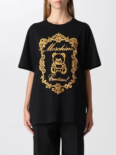 T-shirt Moschino Couture con stampa Teddy (102620141)