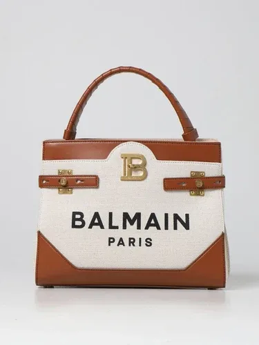 Borsa B-Buzz Balmain in canvas e pelle (102620276)