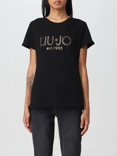 T-shirt Liu Jo con logo di strass (102620396)