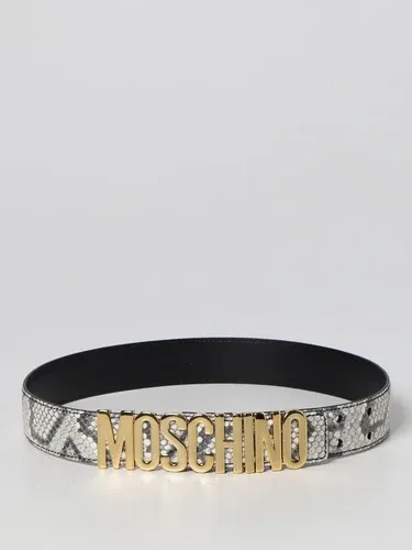Cintura Moschino Couture in pelle stampa pitone (102620553) Cintura Moschino Couture in pelle stampa pitone (102620553)