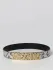 Cintura Moschino Couture in pelle stampa pitone (102620553)