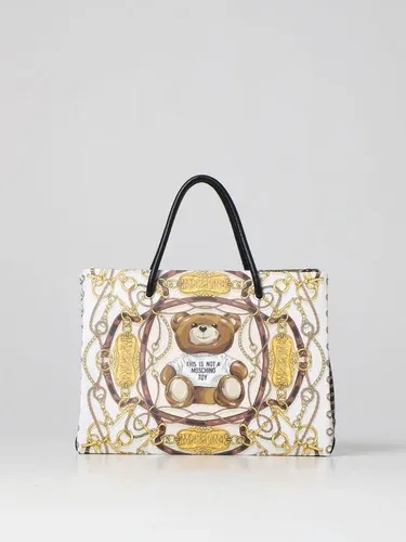 Borsa Moschino Couture in pelle stampa vintage (102620525)