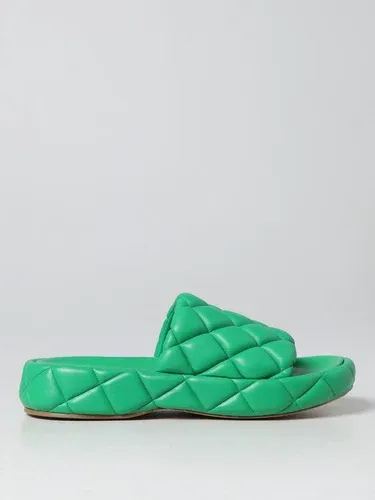 Sandalo Padded Bottega Veneta in pelle matelassé (103515978)