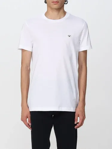 T-shirt Emporio Armani in cotone con aquila (103516062)