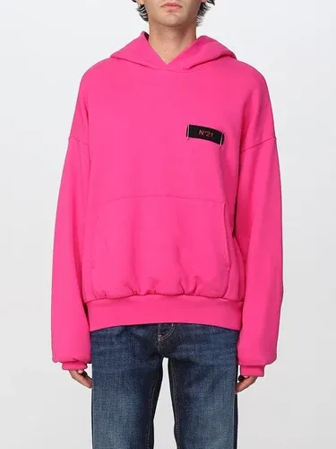 Felpa N°21 in cotone con logo (103516173) Felpa N°21 in cotone con logo (103516173)