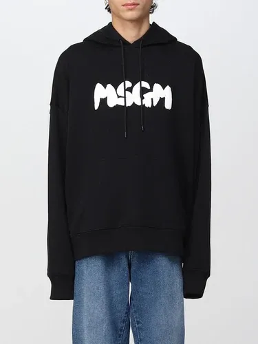 Felpa Msgm in cotone con logo (103516209) Felpa Msgm in cotone con logo (103516209)