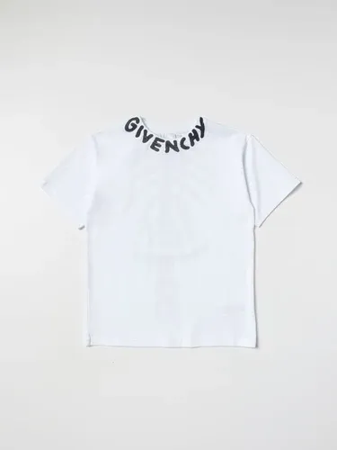 T-shirt Givenchy in cotone con stampa spina dorsale (103516232)