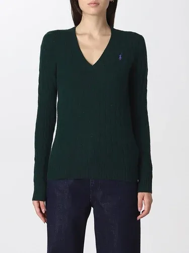 Maglia a v Polo Ralph Lauren con logo ricamato (103516333)